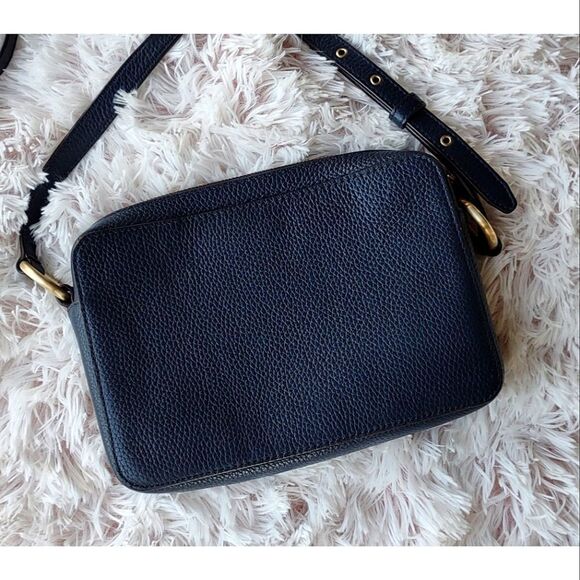 Michael Kors Navy Blue Jet Set Studded Shoulder Bag - Picture 6 of 11